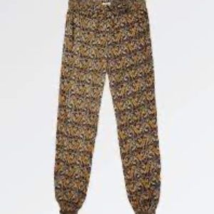 Sz 8 FatFace Tiger Vine cuffed pants